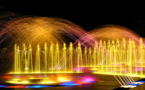 激光水幕電影原理